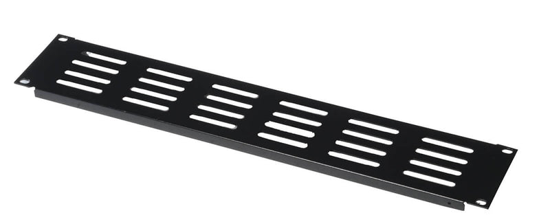 GATOR GRW-PNLVNT1 1U flanged slotted panel w/ elongated vent holes - 1U Flanged Vent Panel