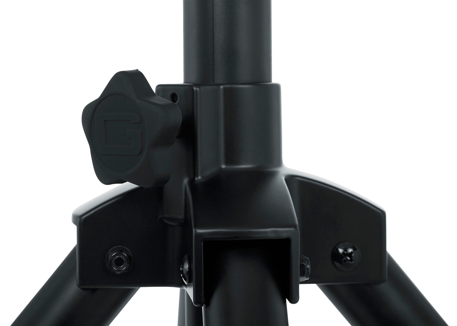 GATOR GFW-AV-LCD-15 Standard Quad Legged LCD/LED Stand; Fits Up To 65". Made of heavy duty steel with VESA mount bracket and easy release for one person operation. • Bag option: GPA-SPKSTDBAG-50