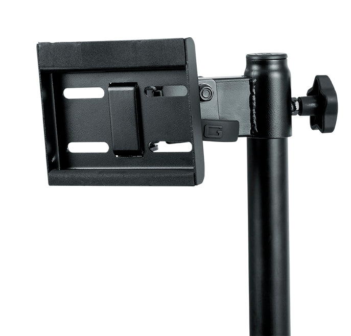 GATOR GFW-AV-LCD-2 Deluxe adjustable tripod LCD/LED stand with 125lb capacity and LiftEEZ Piston. Made of heavy duty steel with VESA mount bracket and easy release for one person operation.