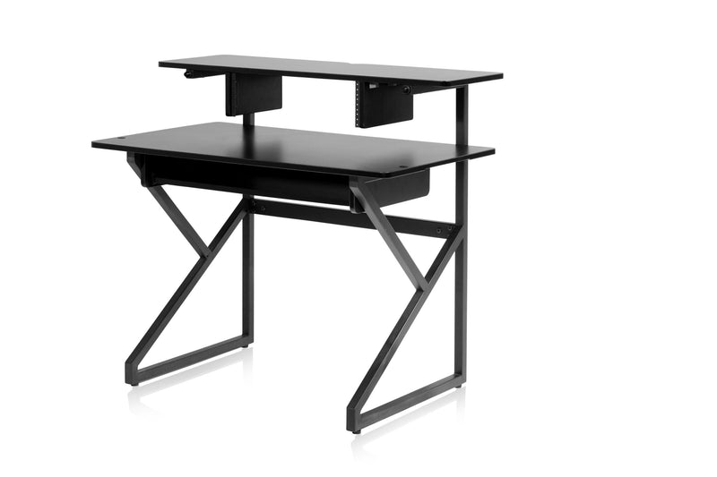 GATOR GFW-DESK-MAIN Content Creator Furniture Series Main Desk in Black Finish