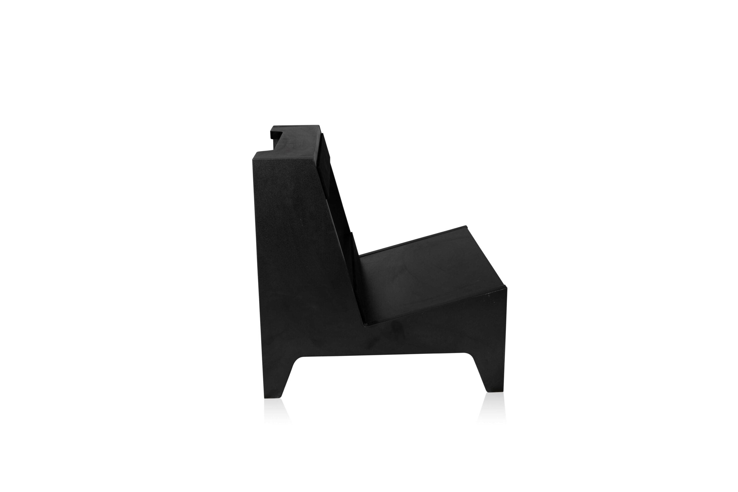 GATOR GFW-ELITEGTRAMPSM-BLK Elite Series Small Guitar Furniture Amp Stand - Black Finish