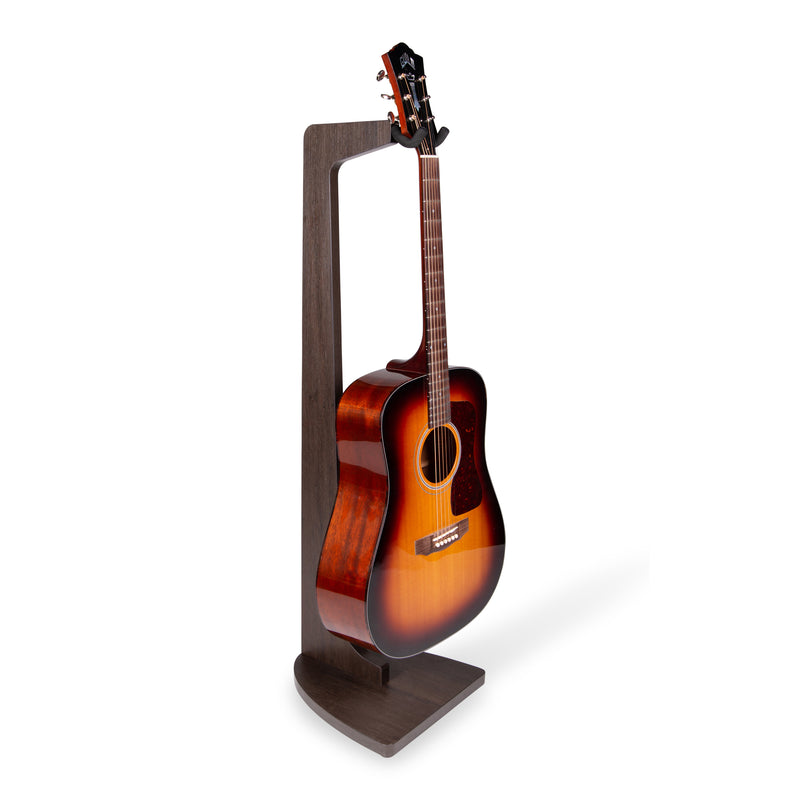 GATOR GFW-ELITEGTRHNGSTD-BRN Elite Series Guitar Furniture Hanging Stand - Brown Finish