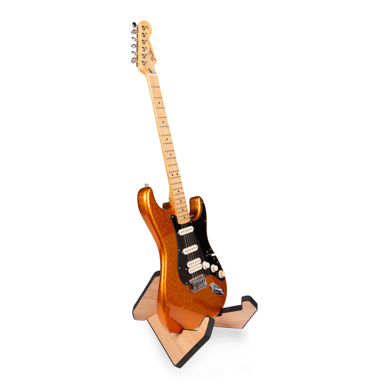 GATOR GFW-ELITEGTRXSTD-MPL Elite Series Guitar Furniture X Stand - Maple Finish