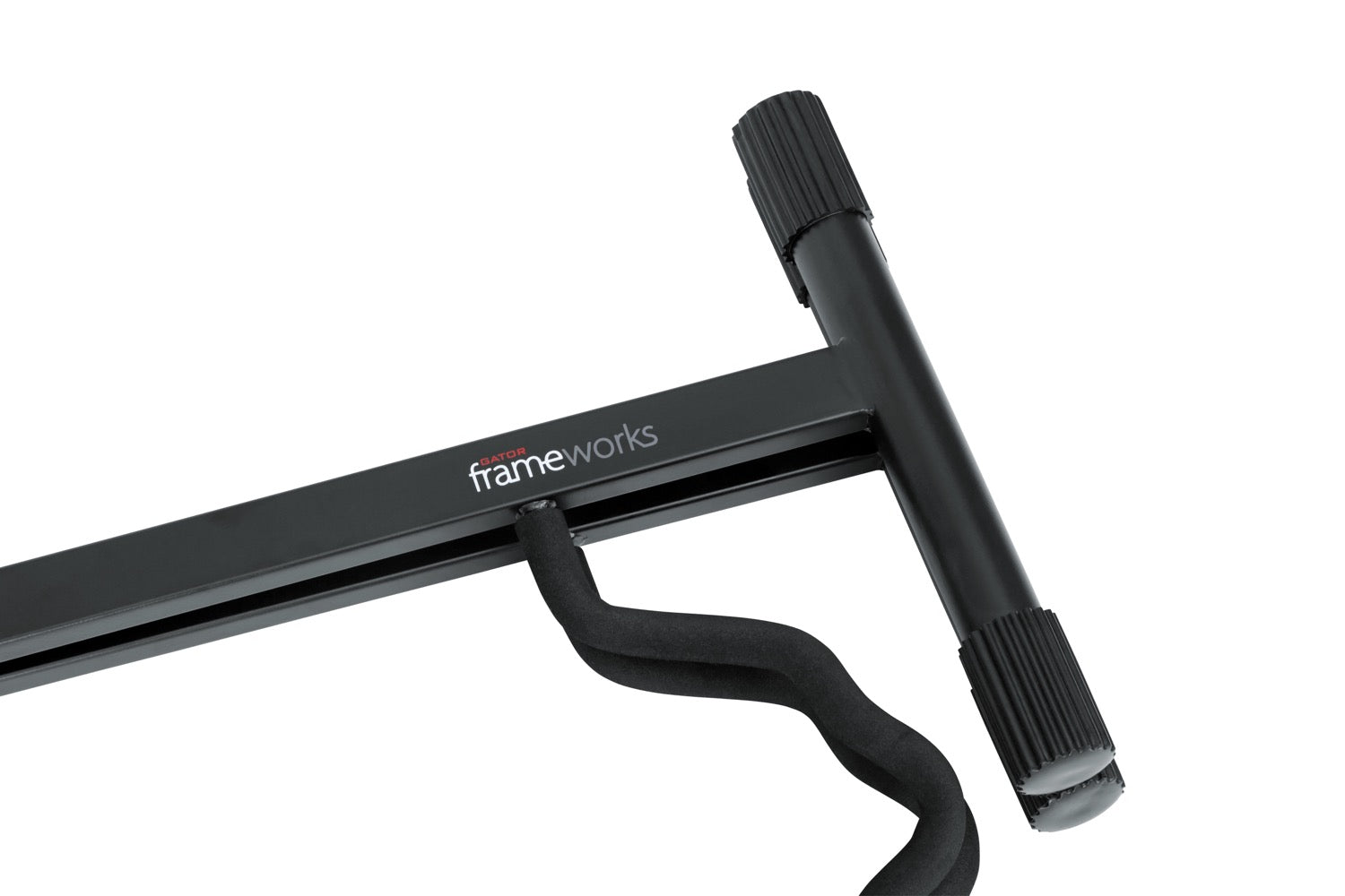 GATOR GFW-GTRA-4000 "A" style guitar stand with contoured cradle to fit electric guitar bass guitar or dread guitar