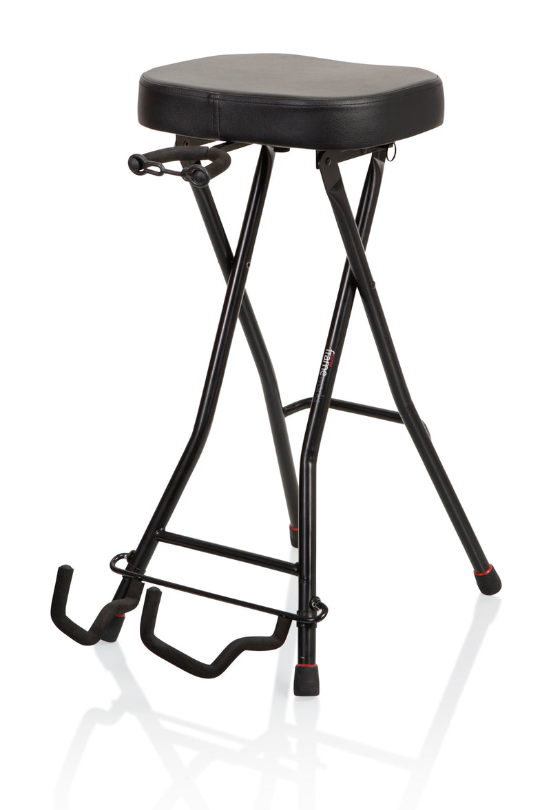 GATOR GFW-GTRSTOOL Guitar Stool w/ Stand - Guitar Stool W/ Stand - Gator GFW-GTRSTOOL Guitar Stool w/ Stand