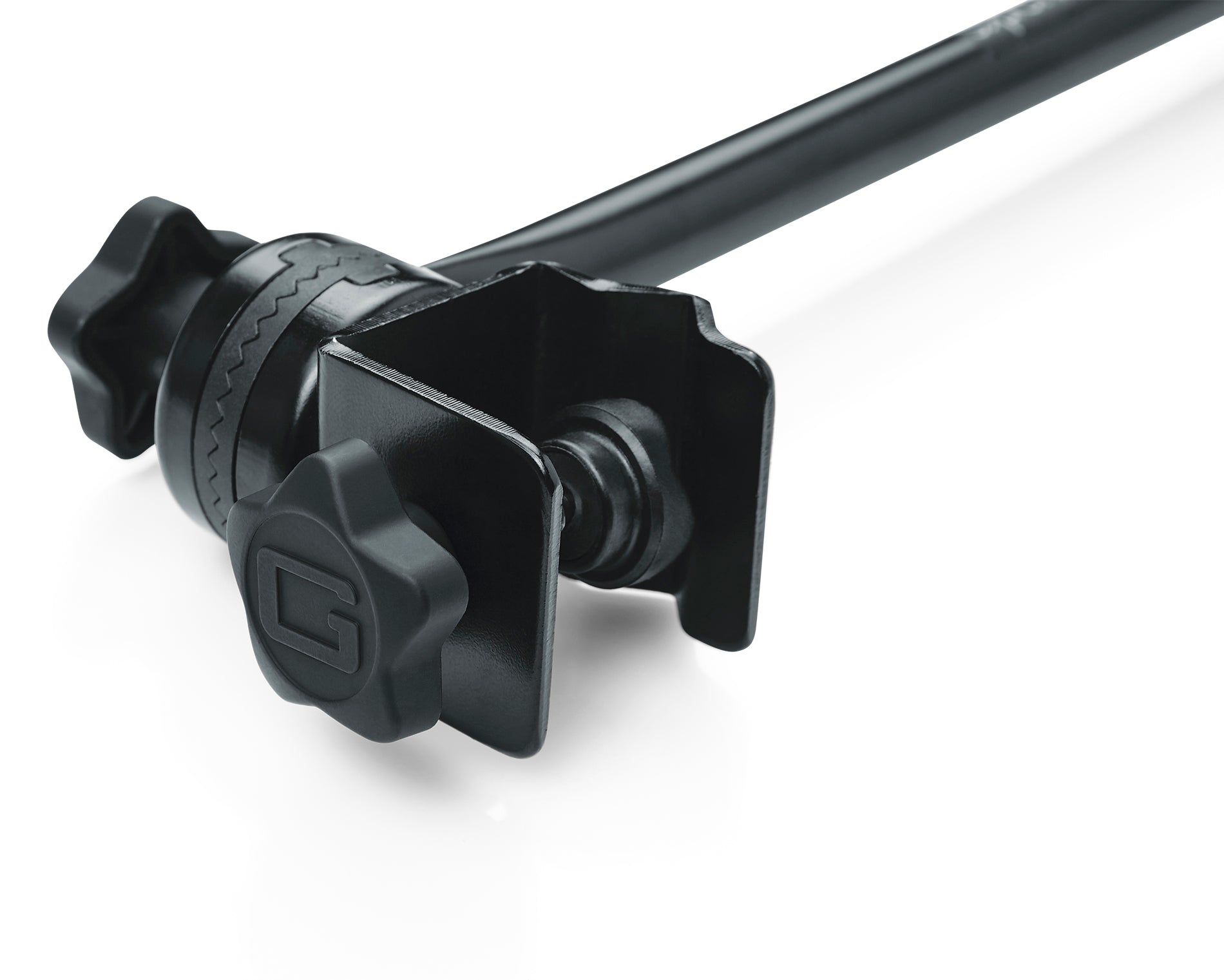 GATOR GFW-MIC-CLMPBM16 Adjustable angle clamp-on 2-stage mini boom. - Frameworks Adjustable 16" Clamp-On Mini Boom