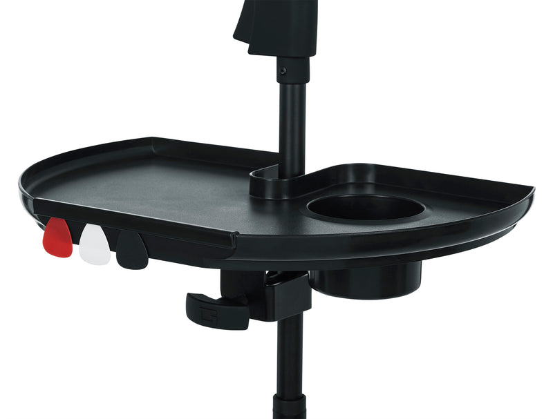 GATOR GFW-MICACCTRAYXL Extra large version of GFW-MIC-ACCTRAY. - Frameworks Extra Large Mic Stand Accessory Tray