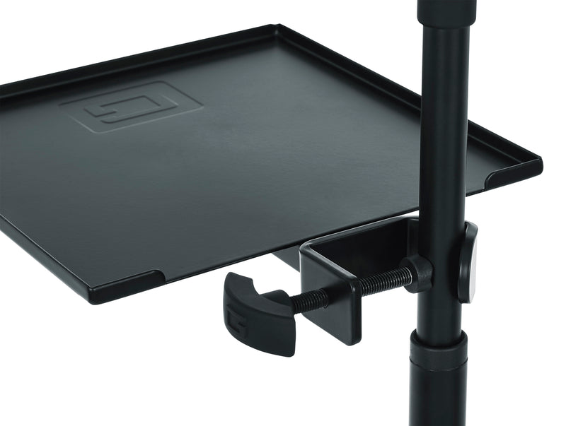 GATOR GFW-SHELF0909 9" x 9" Clamp-On Shelf. - 9" x 9" Microphone Accessory Shelf