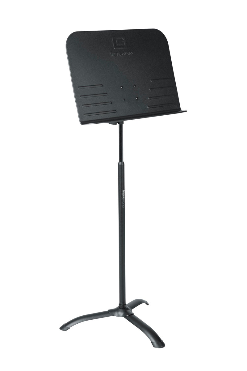 GATOR GFW-MUS-1000 Standard lightweight sheet music stand with friction height adjustment