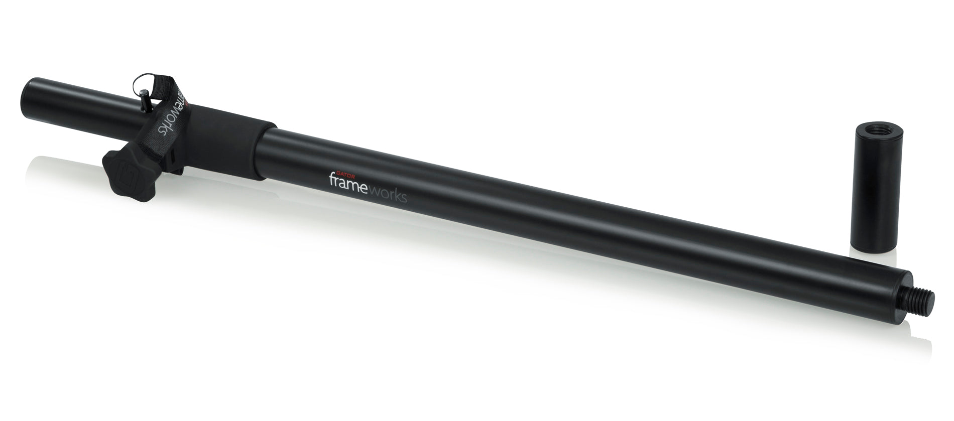 GATOR GFW-SPK-SP sub pole, fits 1 3/8" & threaded M20 mounts - Standard Sub Pole with 20mm adapter