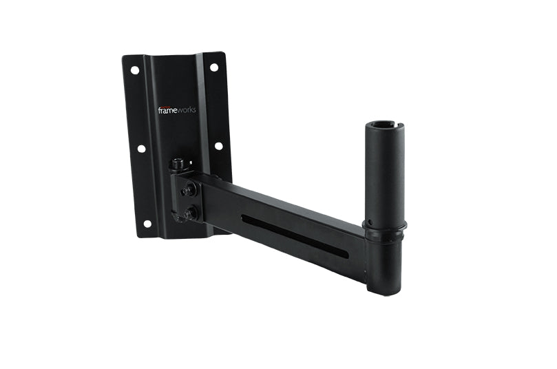 GATOR GFW-SPK-WM100 Adjustable wall mountable speaker stands (2) 100 lb weight capacity