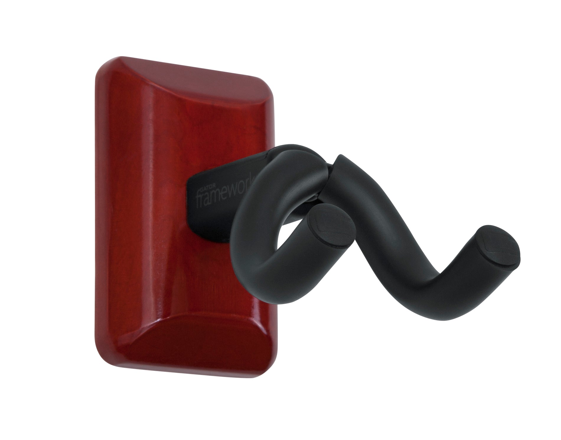 GATOR GFW-UKE-HNGRCHR Wall Mounted Ukulele/Mandolin Hanger with Cherry Mounting Plate
