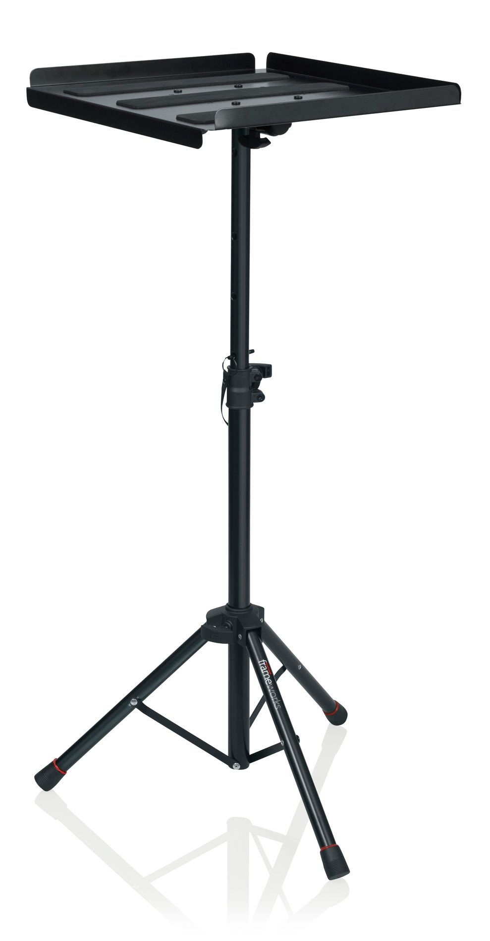 GATOR GFW-UTL-MEDIATRAY2 Heavy-duty Adjustable Media Tray with Tripod Stand