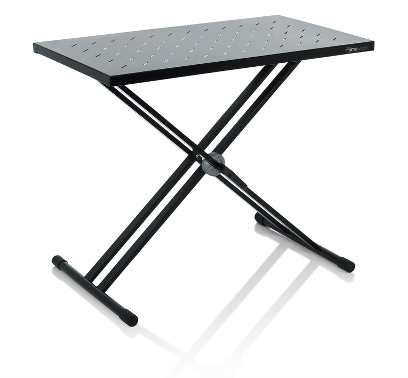 GATOR GFW-UTL-XSTDTBLTOPSET Utility table top with double-X stand.- Utility Table Top & “X” Style Stand Set