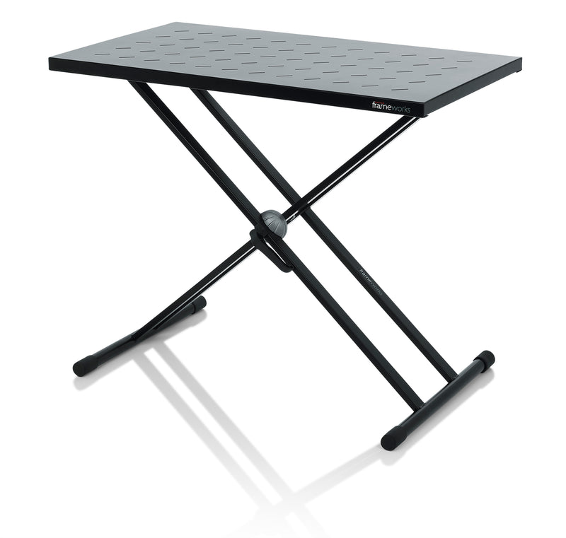 GATOR GFW-UTL-XSTDTBLTOPSET Utility table top with double-X stand.- Utility Table Top & “X” Style Stand Set