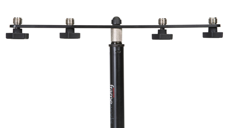 GATOR GFWMIC1TO4 Frameworks 1-to-4 Mic Mount Bar - Frameworks 1-To-4 Mic Mount Bar