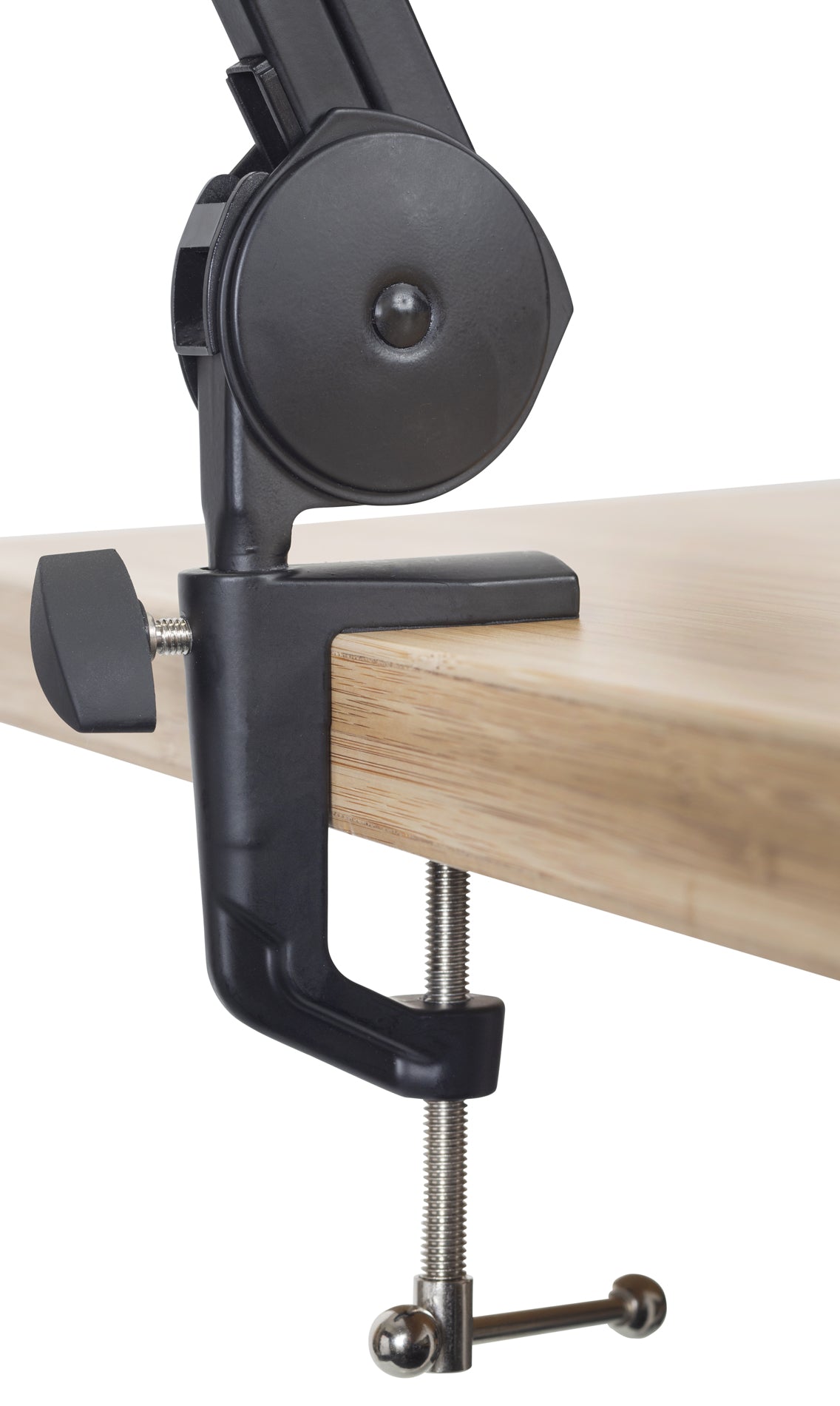 GATOR GFWMICBCBM2000 Desk mounted broadcast stand w/ boom - Frameworks Desktop Mic Boom Stand