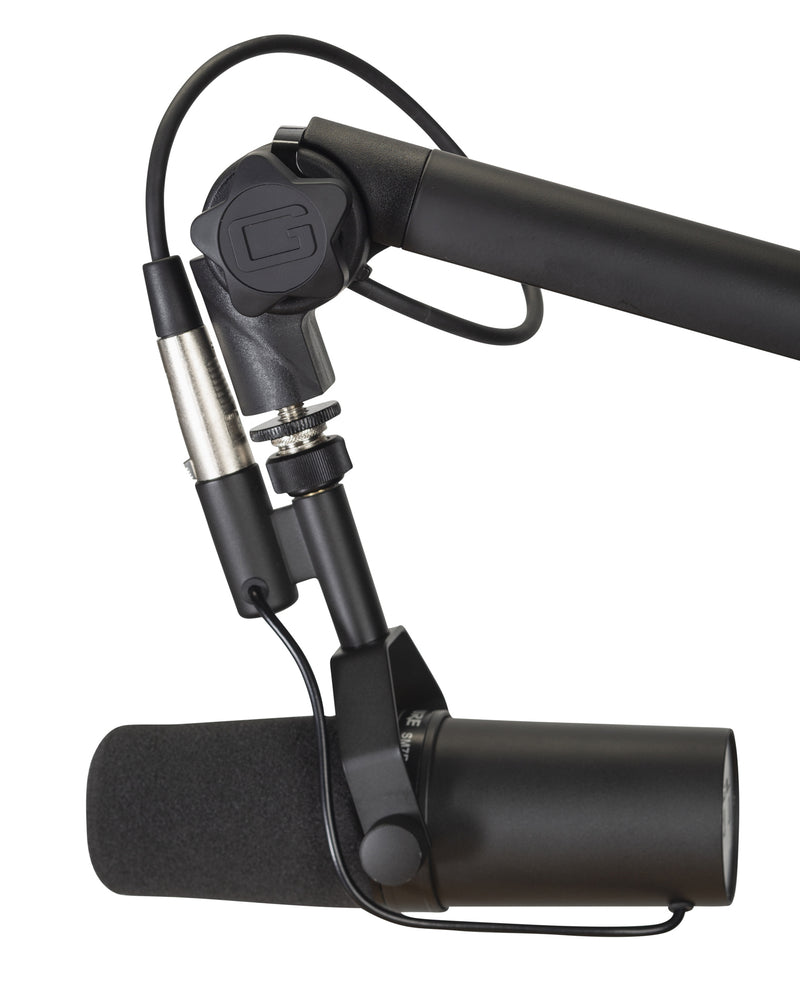 GATOR GFWMICBCBM3000 Deluxe desk mounted broadcast stand w/ boom - Deluxe Frameworks Desktop Mic Boom Stand