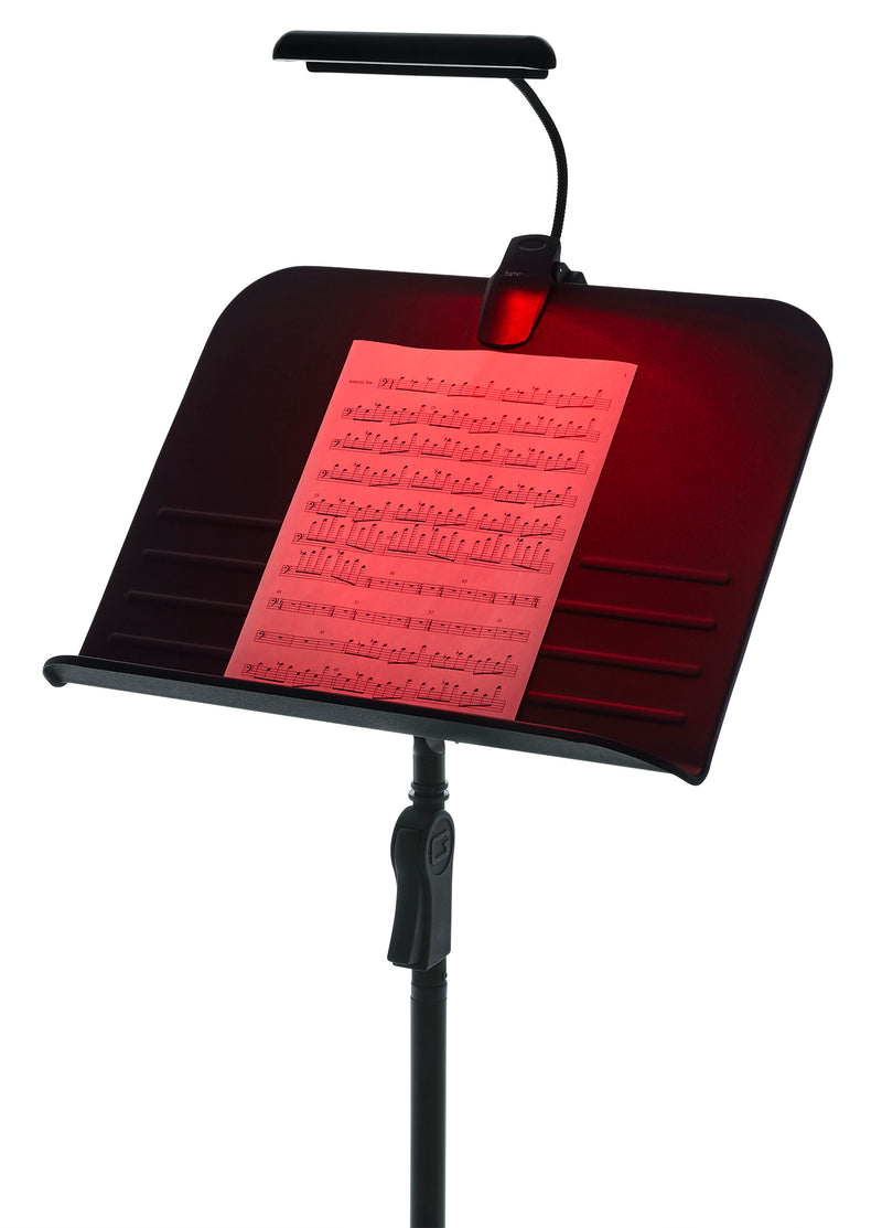 GATOR GFWMUSLEDR Frameworks Music Light - Red - Red Led Lamp For Music Stands SKU: GFWMUSLEDR