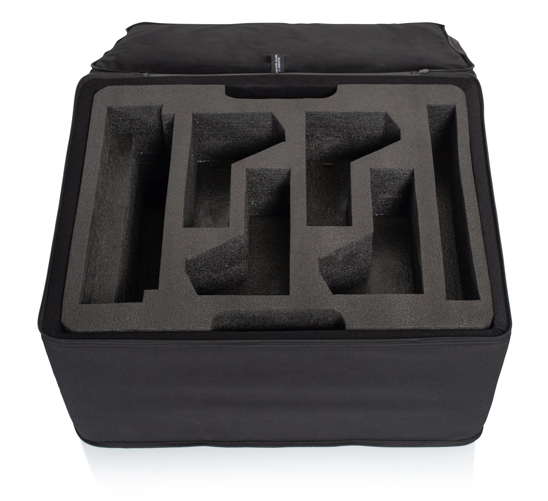 GATOR GL-RODECASTER4 Lightweight Case for Rodecaster & Four Mics - Lightweight Case For Rodecaster Pro & Four Mics