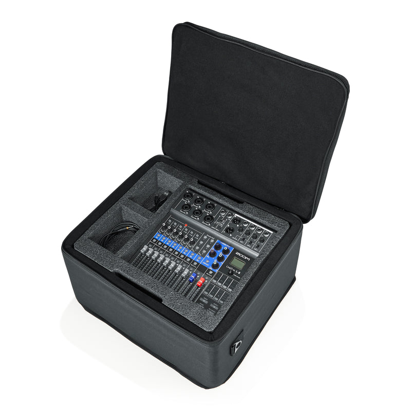 GATOR GL-ZOOML8-4 Lightweight Case f/ ZOOM L8 & 4 Mics - Lightweight Case For Zoom L8 & Four Mics