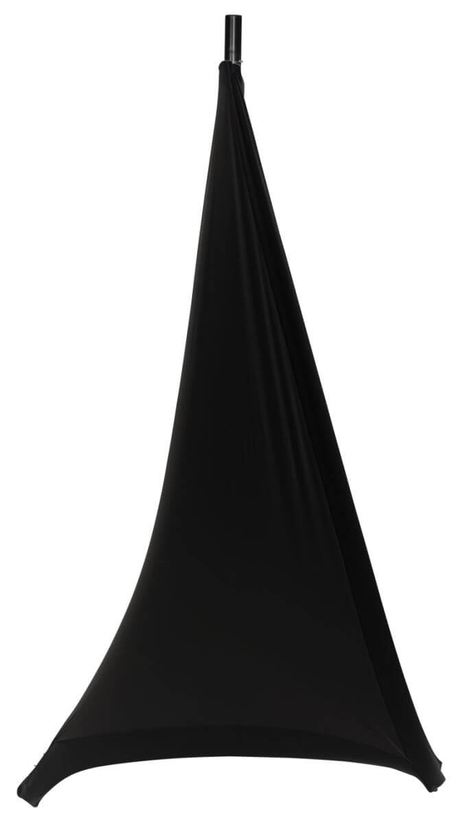 GATOR GPA-STAND-2-B Black scrim design to cover one side of your tripod style speaker stands