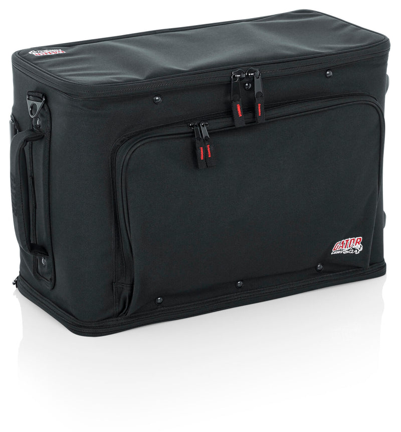 GATOR GR-RACKBAG-3UW 3 space - 3U Lightweight Rack Bag W/ Tow Handle And Wheels