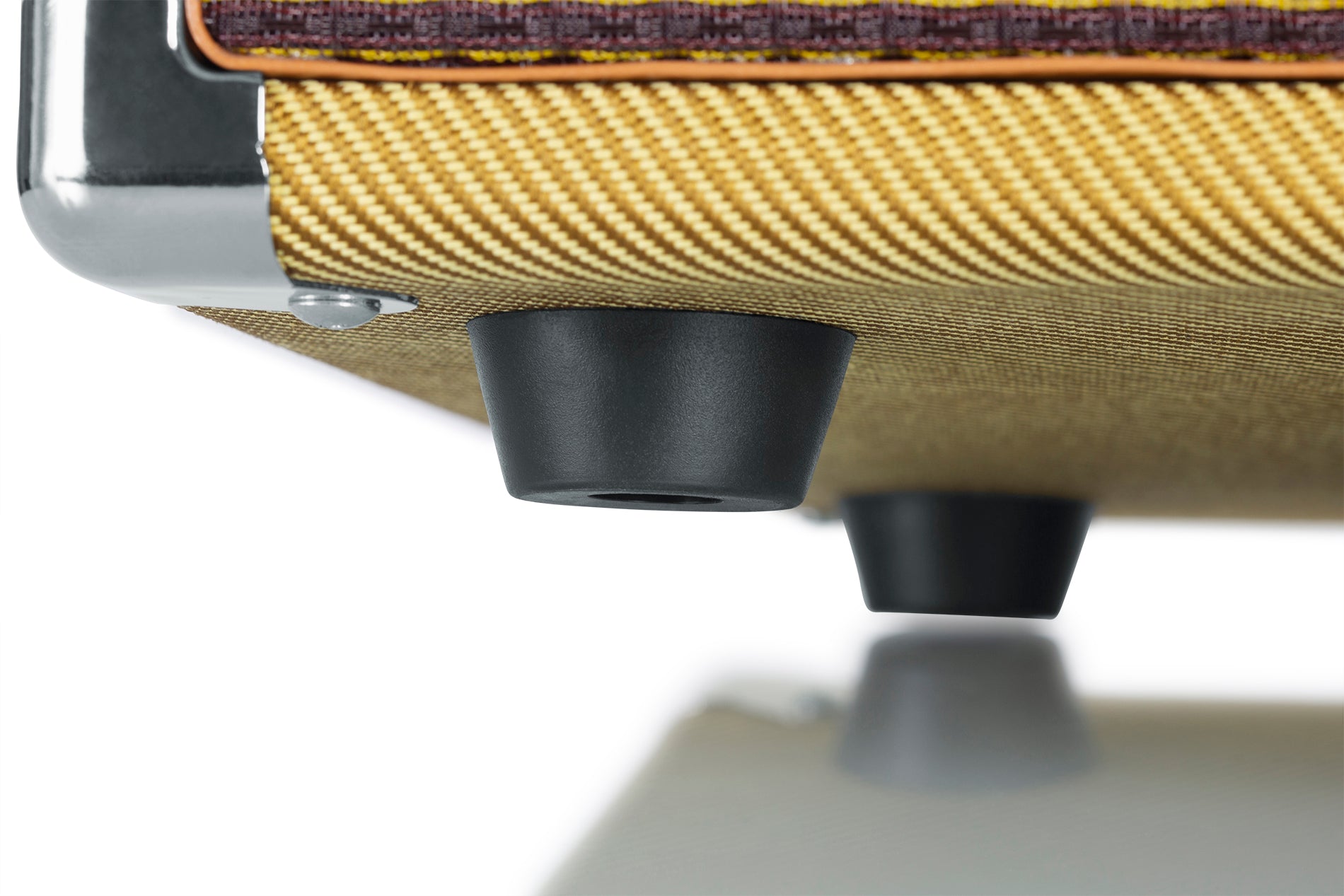 GATOR GR-RETRORACK-2TW 2U Vintage Amplifier Style, Tweed.- Vintage Amp Vibe Rack Case – 2U Tweed