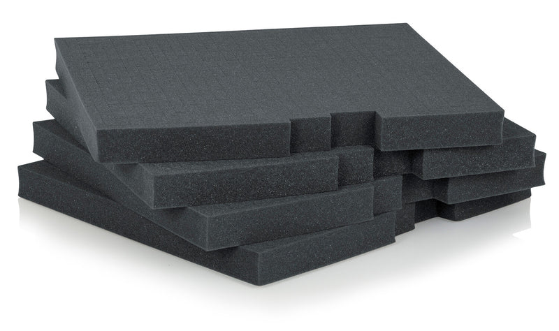 GATOR GRW-DRWFOAM-4 Replacement Diced Foam Block for GRW-DRWF4 - Replacement Foam For GRW-DRWF4