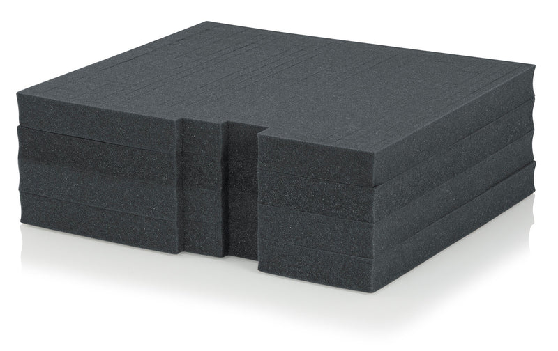 GATOR GRW-DRWFOAM-4 Replacement Diced Foam Block for GRW-DRWF4 - Replacement Foam For GRW-DRWF4