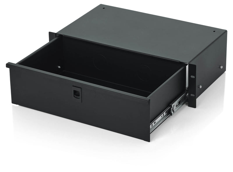 GATOR GRW-DRWSH3 3U Drawer, 10" Deep - Shallow 3U Drawer, 9.5″ Deep