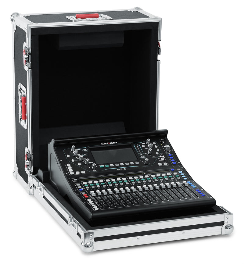 GATOR G-TOURAHSQ5NDH Custom fit for Allen & Heath SQ5. No doghouse. - Road Case For The Allen & Heath SQ-5 Mixer