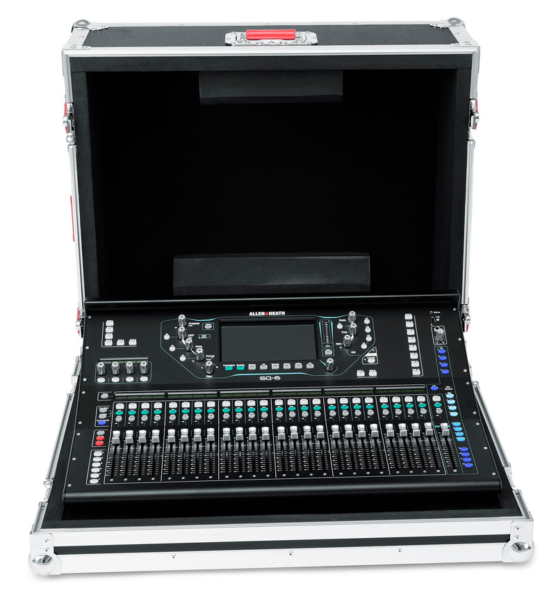 GATOR G-TOURAHSQ7 Custom fit for Allen & Heath SQ7. Includes doghouse. - G-Tour Custom Flight Case – Allen & Heath Sq-7