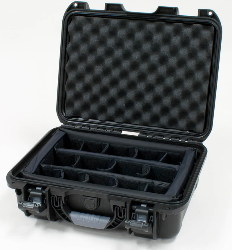 GATOR GU-1510-06-WPDV Same as GU-1510-06-WPNF but with Dividers - Utility Case W/ Divider System; 15″X10.5″X6.2″