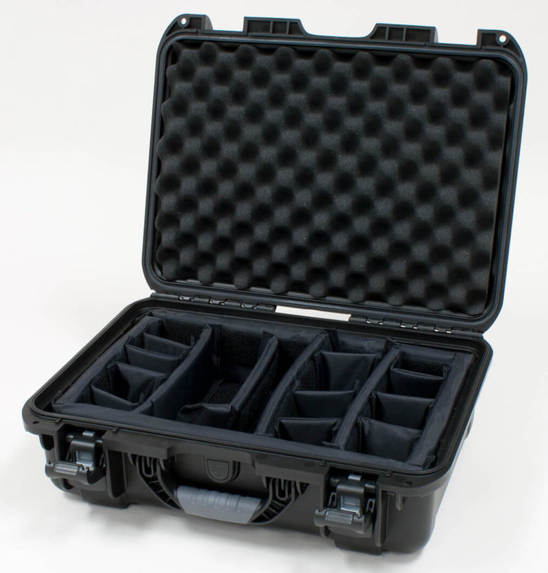 GATOR GU-1711-06-WPDV Same as GU-1711-06-WPNF but with Dividers - Utility Case W/ Divider System; 17″X11.8″X6.4″