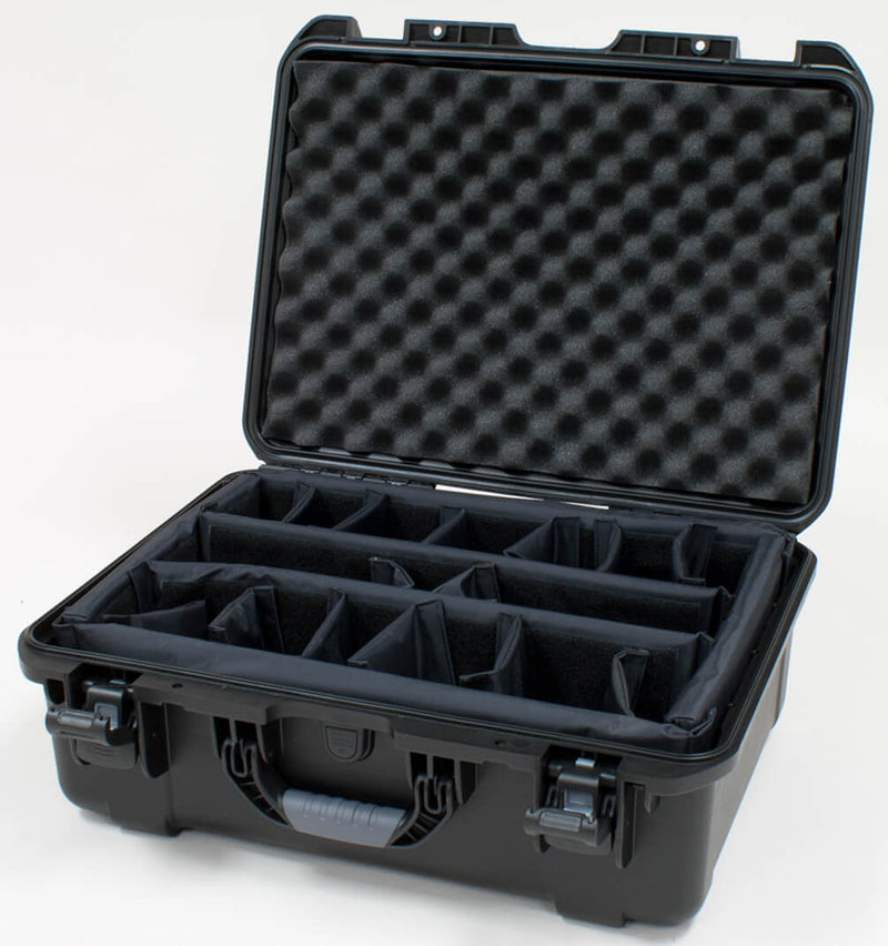 GATOR GU-2011-07-WPDV Same as GU-2011-07-WPNF but with Dividers - Utility Case W/Divider System; 20.5″X11.3″X7.5″