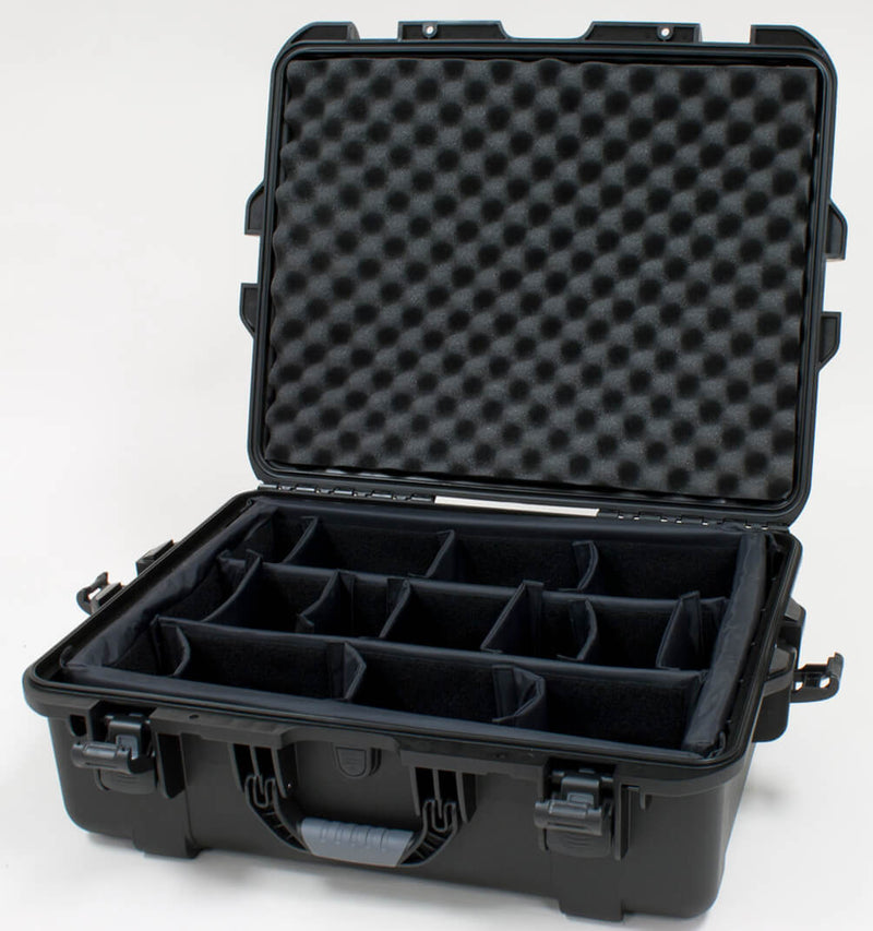 GATOR GU-2217-08-WPDV Same as GU-2217-08-WPNF but with Dividers -Utility Case W/ Divider System; 22″X17″X8.2″