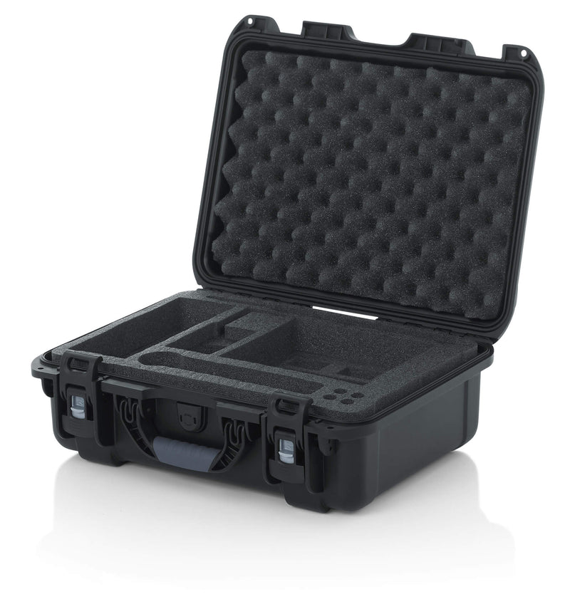 GATOR GU-MIC-SHRQLX Titan Waterproof Case for Shure QLXD, SLX, ULX, BLXR & ULXD.