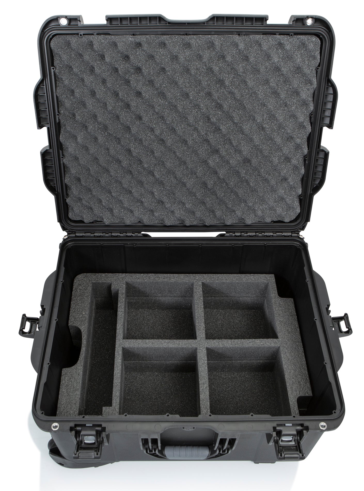 GATOR GWP-TITANRODECASTER4 Titan series case for Rodecaster Pro, 4 mics & 4 headsets