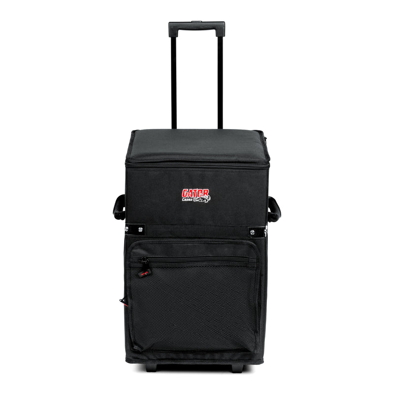 GATOR GX-20 Cargo Case with Lift-Out Tray, Wheels, Retractable Handle • Interior Dimensions: 13.5"X12.75"X14"