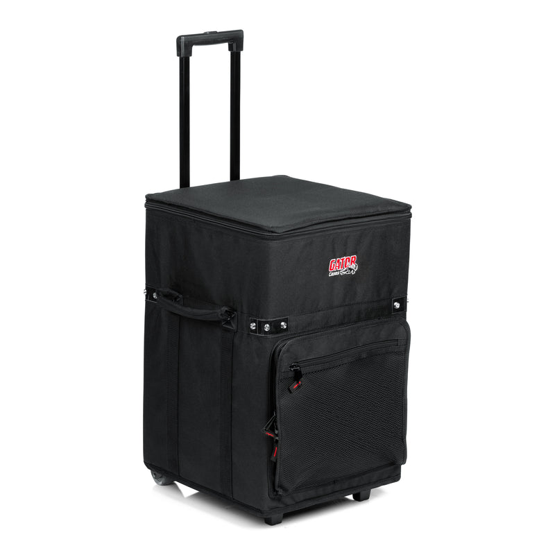 GATOR GX-20 Cargo Case with Lift-Out Tray, Wheels, Retractable Handle • Interior Dimensions: 13.5"X12.75"X14"