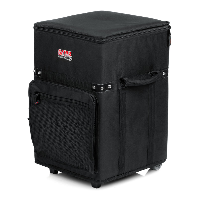 GATOR GX-20 Cargo Case with Lift-Out Tray, Wheels, Retractable Handle • Interior Dimensions: 13.5"X12.75"X14"