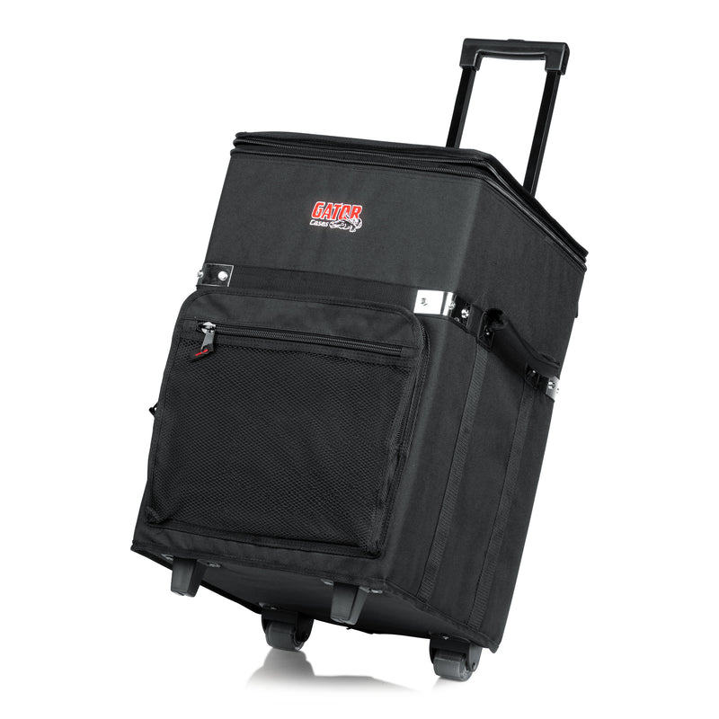 GATOR GX-20 Cargo Case with Lift-Out Tray, Wheels, Retractable Handle • Interior Dimensions: 13.5"X12.75"X14"