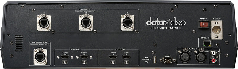 DATAVIDEO HS-1600T MKII HDBase-T production Switcher