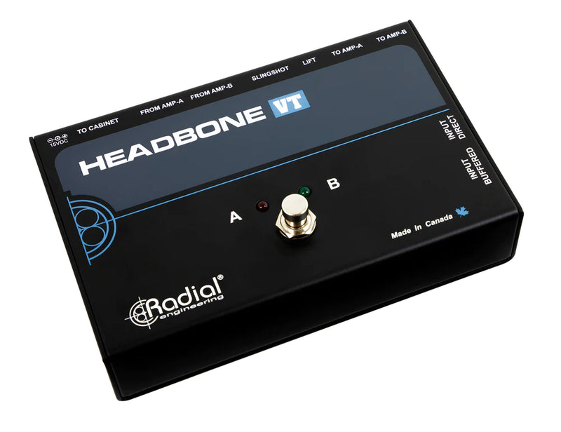 Radial Headbone VT - Radial Engineering HEADBONE VT Valve/Tube Amp Head Switcher