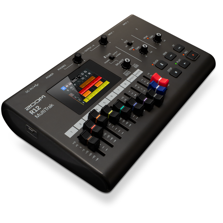 ZOOM R12 -Series Recorder interface