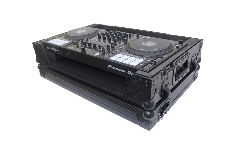 PROX-XS-DDJ1000 WBL - Flight Case for Pioneer DDJ-1000 / SRT, DDJ-SX3, and DDJ-FLX-6 Digital Controller W-Wheels | Black on Black