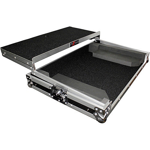 PROX-X-NVLT DJ Controller Road Case - Flight Case for Numark NV NVii and Mixtrack Pro 3 Digital Controller W-Sliding Laptop Shelf