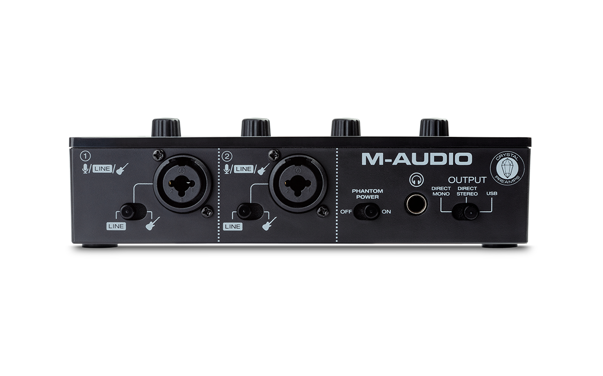 M-AUDIO MTRACK DUO - 2-Channel USB recording interface for Mac and PC