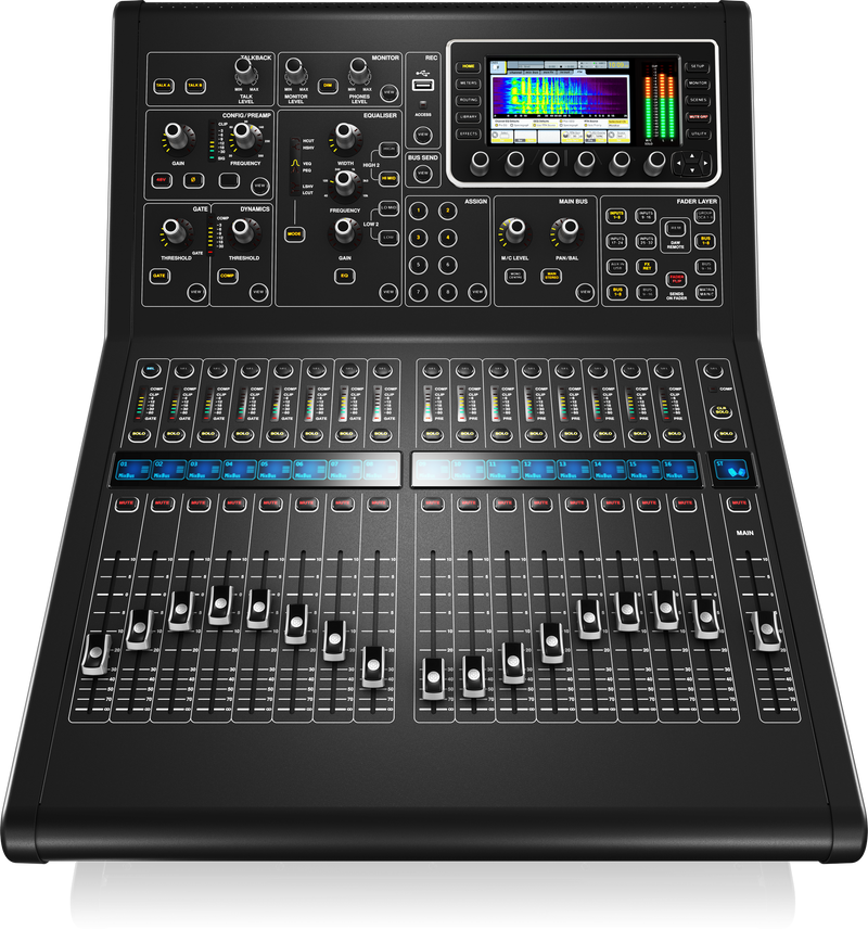 MIDAS M32R LIVE - Digital Console for Live and Studio with 40 Input Channels, 32 Midas PRO Microphone Preamplifiers and 25 Mix Buses and Live Multitrack Recording